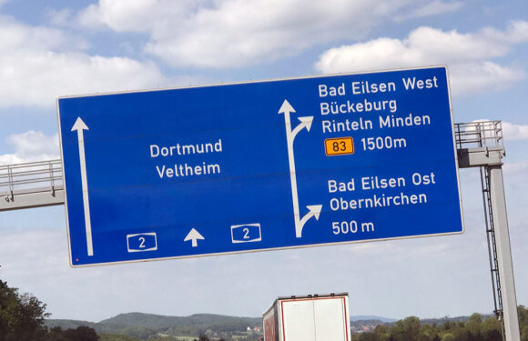 Autobahnabfahrt Bad Eilsen-West wird am Dienstag für mehrere Stunden gesperrt