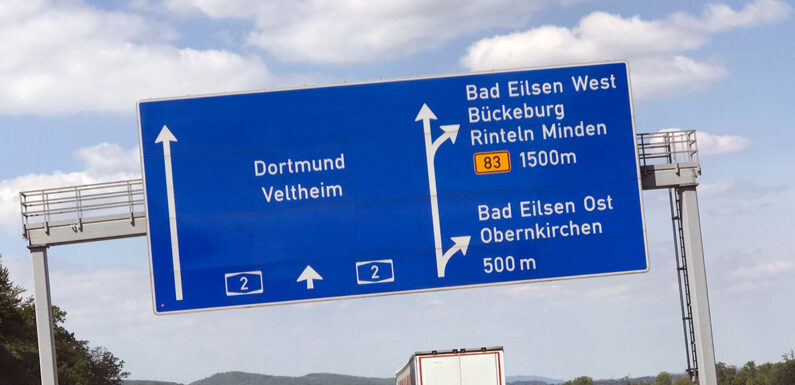 Autobahnabfahrt Bad Eilsen-West wird am Dienstag für mehrere Stunden gesperrt
