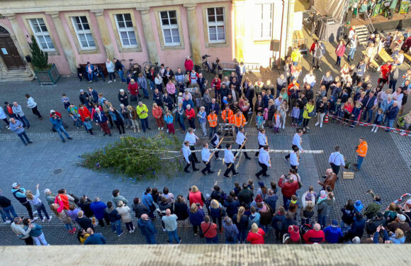 Eine Tradition wird fortgeführt: Maibaumfest wieder am 30. April auf dem Bückeburger Marktplatz